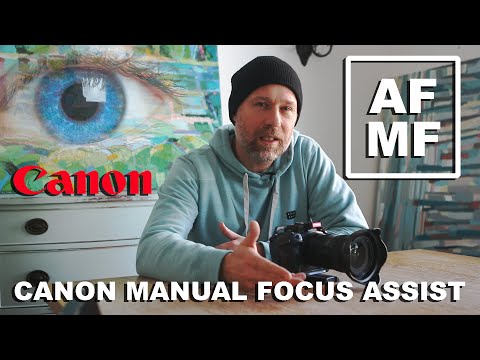 Canon Camera Manual Focus Guide Assist Feature