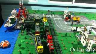 preview picture of video 'My LEGO city - OctaN City(December 2013)'