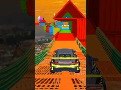 Mega Ramp Car Stunts Racing Impossible Tracks 3D-Sports Car Stunts-Android Mobile Play-#AllGemes690