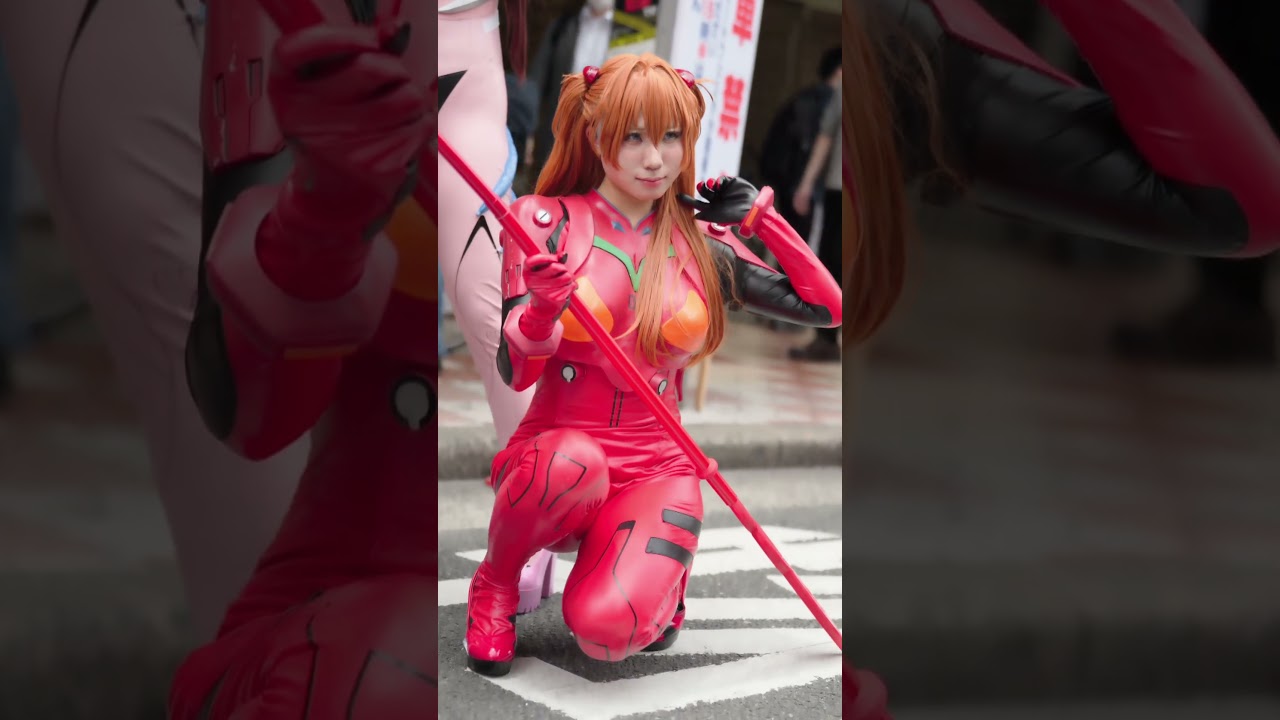 エヴァ アスカ in Osaka  #ストフェス #コスプレ #cosplay #anime #大阪市