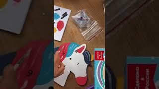 Сувенирный набор для творчества Часы-раскраска. Авиатор