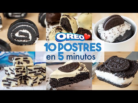 10 Easy No-Bake Oreo Desserts 🍫 | with 3 Ingredients