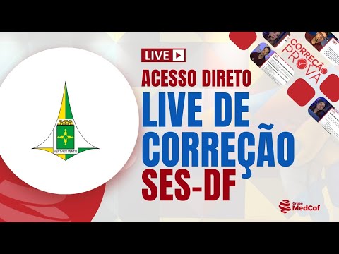 GABARITO SES-DF R1 Acesso Direto | Residência Médica 2026 Correção da Prova SES-DF R1 Acesso Direto