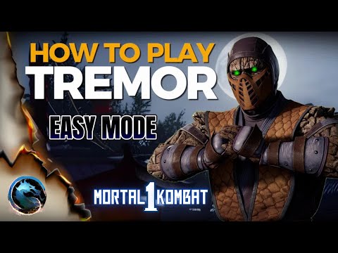 HOW TO PLAY TREMOR EASY MODE|MORTAL KOMBAT 1