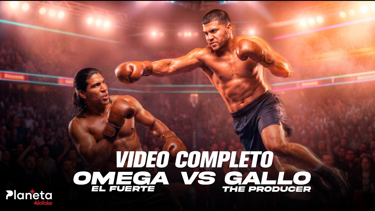 EL GALLO THE PRODUCER VS OMEGA EL FUERTE - COMBATE COMPLETO EN PLANETA ALOFOKE