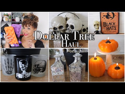 DOLLAR TREE HAUL September 2018 Halloween and New items Video