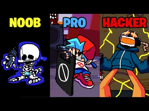 Noob vs Pro vs Hacker in Friday Night Funkin'