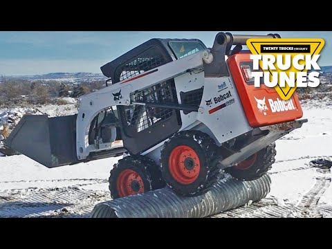 Skidsteer for Children | Truck Tunes for Kids | Twenty Trucks Channel | Skid Steer