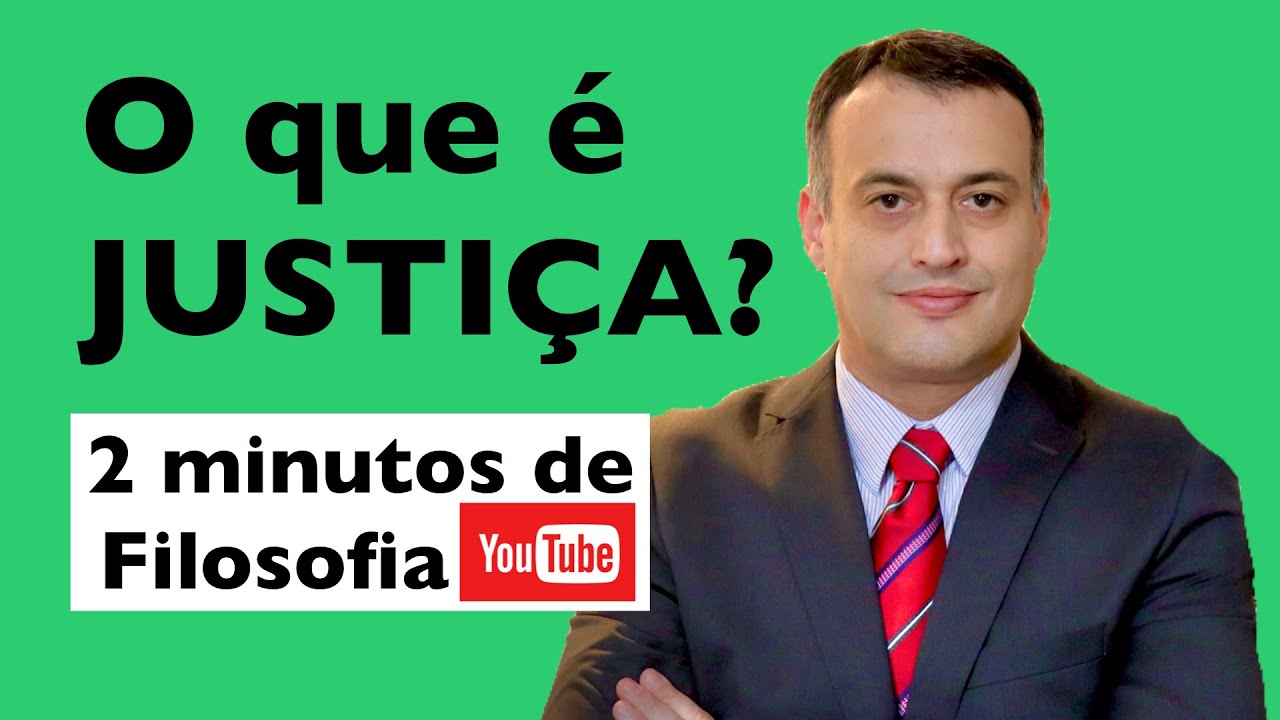 O que é JUSTIÇA? | 2 Minutos de filosofia nas SEGUNDAS-feiras