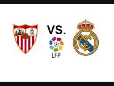 Sevilla - Real Madrid 2 - 1 /// 04-10-2009 Highlights white on background + Allegria