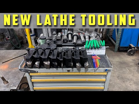 Setting Up Tooling On The New Lion Lathe
