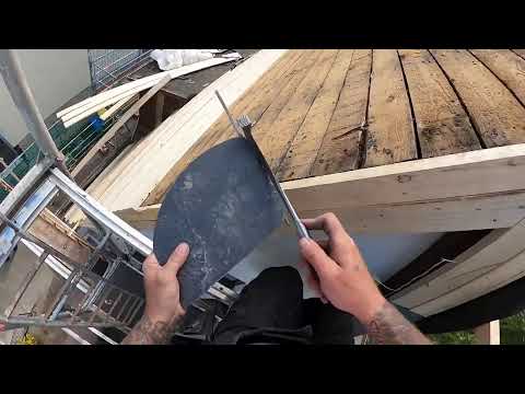 Ortgang verschiefern - Live vom Schieferdach in Berlin - Schieferdecker Brandenburg