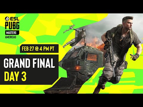 ESL PUBG Masters Americas Phase 1 Grand Final Day 3