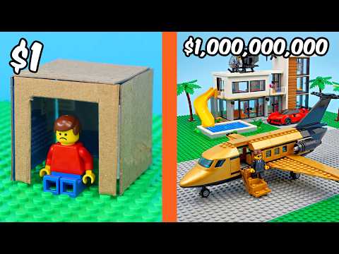 POOR vs RICH in LEGO...