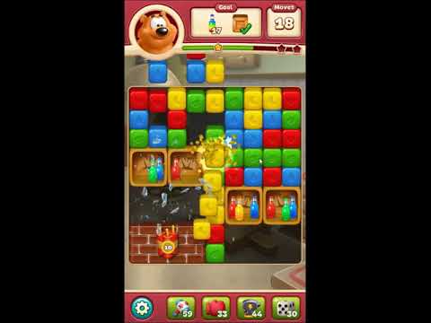 Toon Blast Level 2711 - NO BOOSTERS 🐻🐺🐱 | SKILLGAMING ✔️