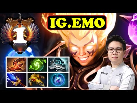 IG.EMO #1 INVOKER MASTERY REFRESHER ORB 200 IQ COMBO DOMINATING GAME | DOTA2ORBS