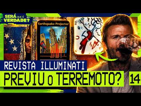 REVISTA ”ILLUMINATI” PREVIU O TERREMOTO NA VENEZUELA? – Será Que É Verdade? #014