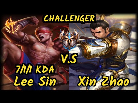HL Cariok (LEE SIN) vs XIN ZHAO - 7/1/1 KDA JUNGLE CHALLENGER GAMEPLAY - BR