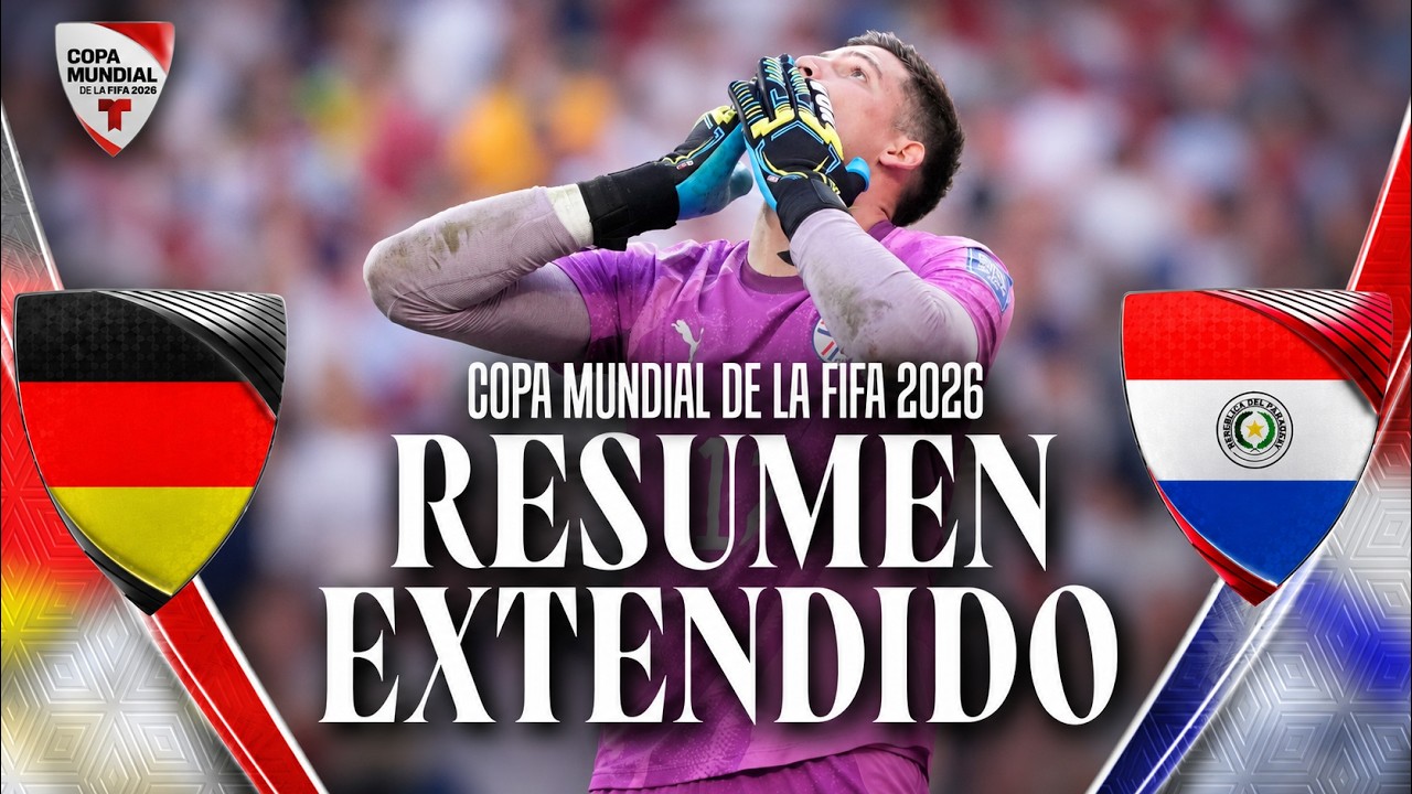 Resumen Alemania vs Paraguay