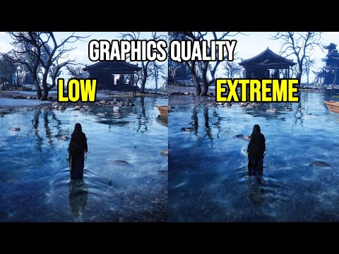 WHERE WINDS MEET - COMPARISON GRAPHICS QUALITY LOW VS EXTREME