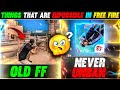 Things That Are Impossible In Free Fire🤯🔥 (Old FF Return😑, Free Fire Unban)