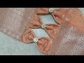 Most Popular Stylish Chocolate Model Sleeve Design Cutting And Stitching