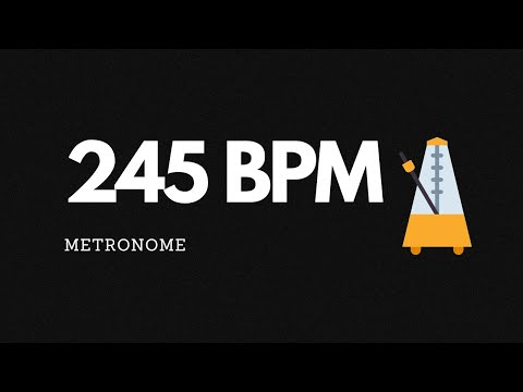 245 BPM Metronome
