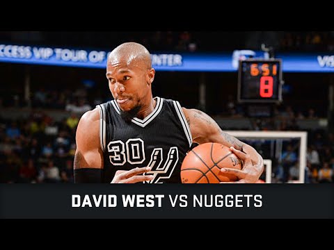 David West Highlights: 17 PTS, 5 BLK, 2 AST vs Nuggets (08.04.2016)