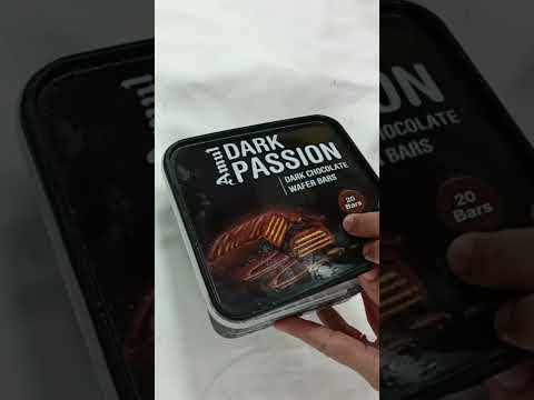 amul Dark passion chocolate unboxing #ytshorts