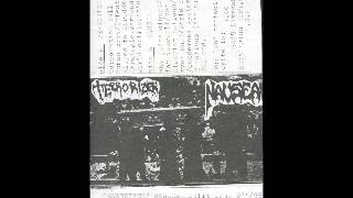 TERRORIZER - NAUSEA- SPLIT DEMO TAPE ( FULL )