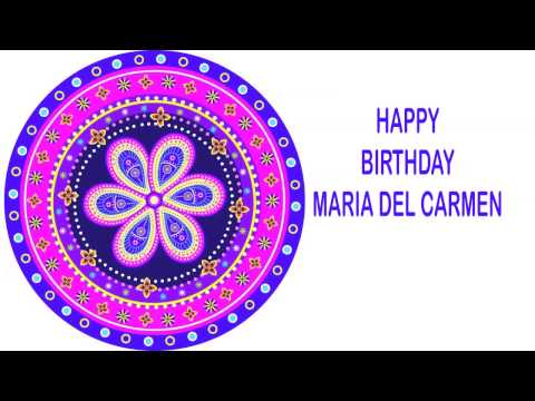 MariadelCarmen   Indian Designs - Happy Birthday