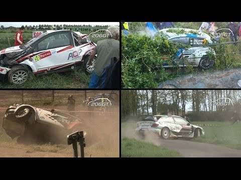 Best Of Rally Crashes & Mistakes 2014 by 206GT