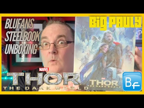THOR: THE DARK WORLD Lenticular BLUFANS Steelbook Unboxing