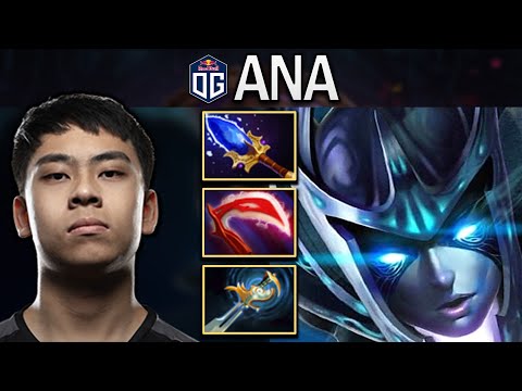 OG.ANA SMURF PHANTOM ASSASSIN WITH AGHANIMS-ECHO SABER - DOTA 2 GAMEPLAY