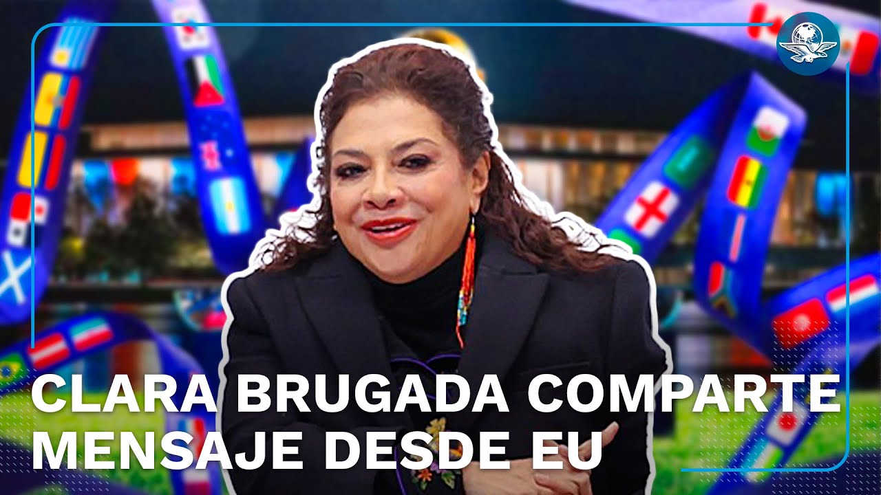 Clara Brugada comparte video previo al sorteo final de FIFA rumbo al Mundial 2026