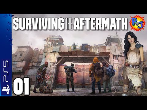 Let's Play Surviving the Aftermath | PS5 Console Gameplay Episode 1 | Getting a Colony Started (P+J)