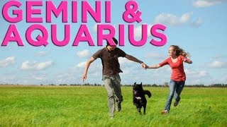 Are Gemini &amp; Aquarius Compatible? | Zodiac Love Guide