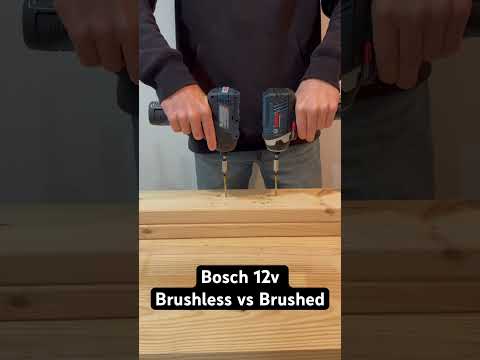 Bosch 12v Impact Drivers Brushless vs Brushed! Who\'s Faster? #bosch #bosch12v