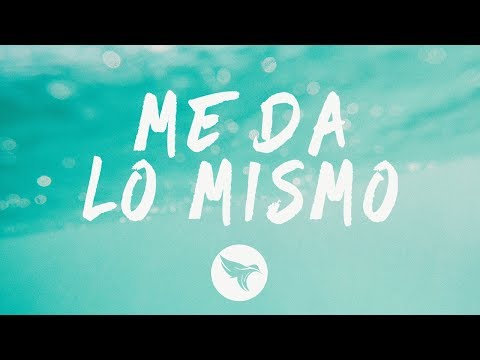 J Alvarez ft. El Alfa - Me Da Lo Mismo (Letra / Lyrics)