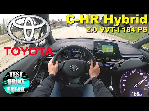 2021 Toyota C-HR 2.0 VVT-i Hybrid 184 PS TOP SPEED AUTOBAHN DRIVE POV