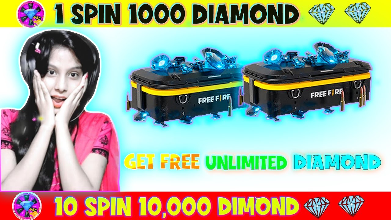 💎Spin and Win Free Diamonds in Free Fire 💎| 1 SPIN AND WIN 1000 DIAMOND | SPIN & EARN MONEY |💎
