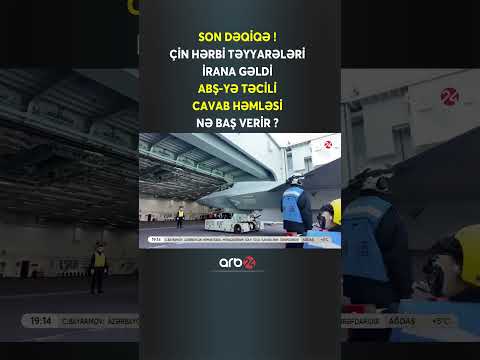 Çindən İrana hərbi dəstək