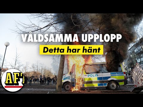 Våldsamma upplopp under påskhelgen – detta har hänt