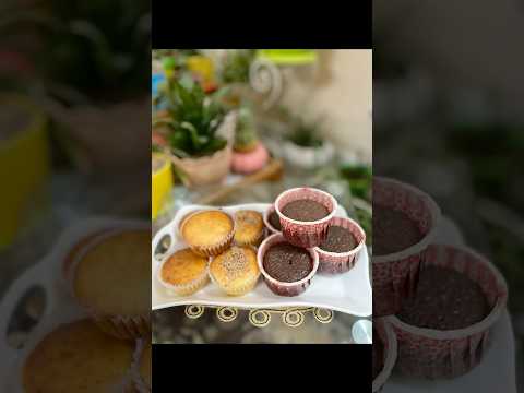 Orange 🍊 Cupcakes 🧁 #chocolate cupcakes 🍫🧁#بهترین طعم کاپ کیک پرتقالی و شکلاتی