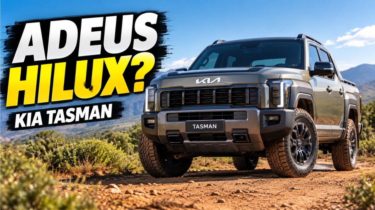 KIA TASMAN GL CHEGA ao BRASIL: A NOVA PICAPE que QUER DESTRONAR HILUX, RANGER e S10