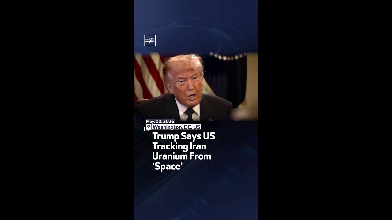 Video | Trump Says US Tracking Iran Uranium From ‘Space’