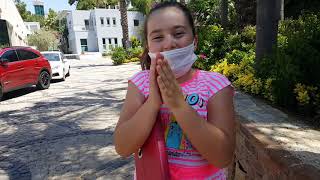 Tatilde kalacağımız otel Kairaba Blue Dreams&#39;e geldik