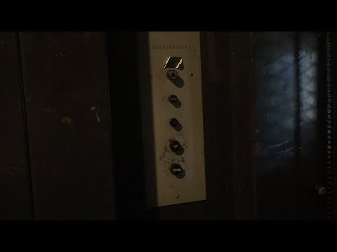 Re-take – Westinghouse hand-operated freight elevator – Falk Hall – Chatham Uni. – Pittsburgh, PA