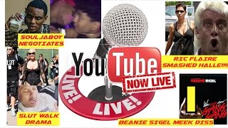 Soulja Boy Negotiates Trill Sammie Chain | Beanie Sigel Meek Diss| Ric Flair Halle Barry? | LIVE