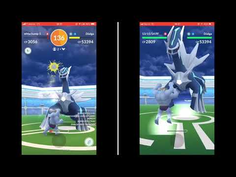 Pokémon Go - Dialga Raid Boss Duo on Day 1!